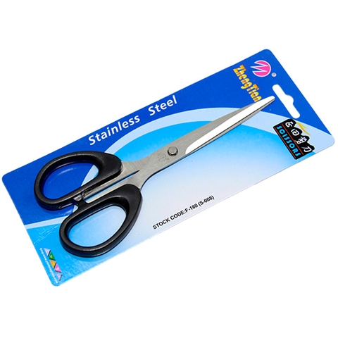 Kéo cắt giấy văn phòng ZhengTian F-180 (7.2 x 17.5)cm