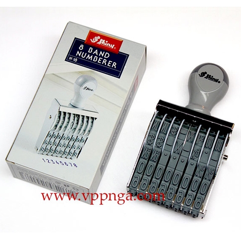 Máy đóng số Shiny N-18 (9mm)