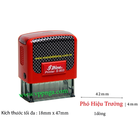 Dấu lật 18x47mm (S853-R-R+F) (1-2-3 dòng)
