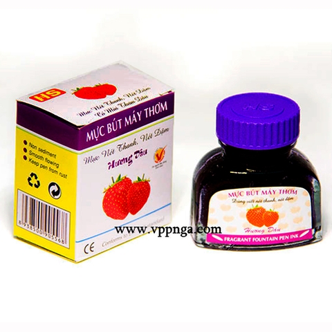 Mực viết máy Hanson (HS) (12c/Lố), tím