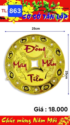 ĐỒNG TIỀN MM 250mm (2552863) (2552863) (HÀNG MỚI 2025)