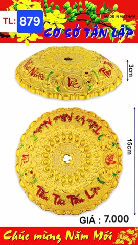 DĨA LỚN VÀNG VÔ 1T5 (2552879) (2552879) (HÀNG MỚI 2025)