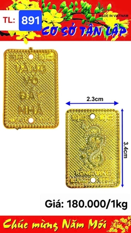 THẺ RỒNG VÀNG (2552891) (2552891) (HÀNG MỚI 2025)