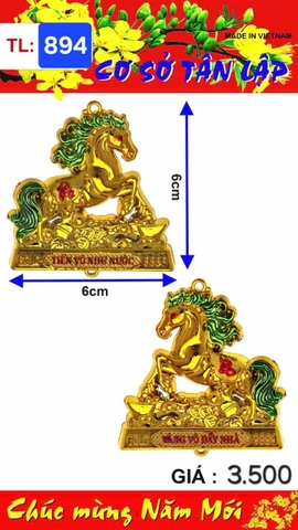 CON NGỰA VÀNG NHỎ (2552894) (2552894) (HÀNG MỚI 2025)