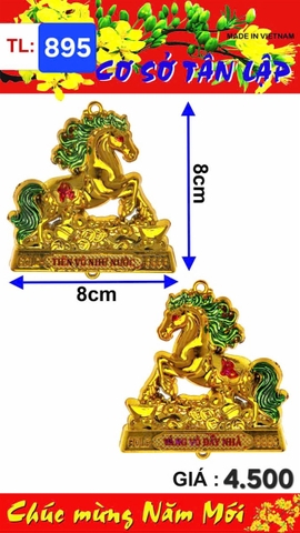 CON NGỰA VÀNG LỚN (2552895) (2552895) (HÀNG MỚI 2025)