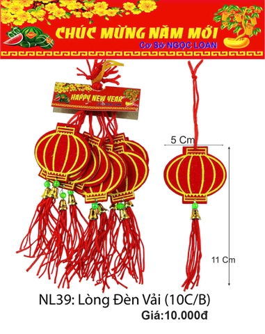 Lòng đèn Vải { mới} _10c/b (NL39) (2551039) (HÀNG MỚI 2025)