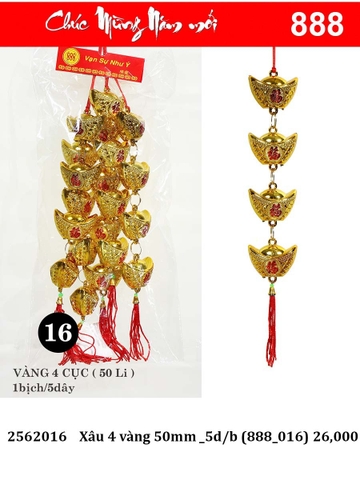 Xâu 4 vàng 50mm _5d/b (888_016) (2562016)