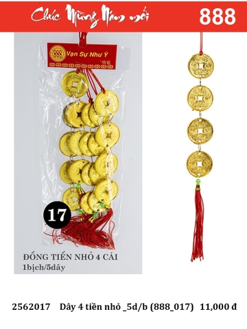 Dây 4 tiền nhỏ _5d/b (888_017) (2562017)
