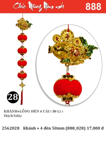 Khánh + 4 đèn 50mm (888_028) (2562028)