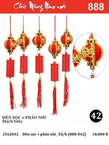 Đèn sọc + pháo nhí _5d/b (888-042) (2562042)