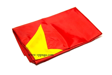 Cờ Tổ Quốc lớn (70x110)cm, vải phi (AC)