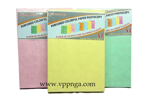 Bìa thơm A4, dày (100 tờ/ xấp)