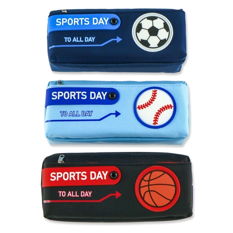 Hộp bút vải dây kéo Sport day No:7796