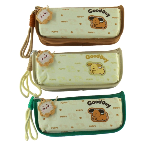 Hộp bút vài dây kéo Puppy Good Day 9300 GB21027-2020