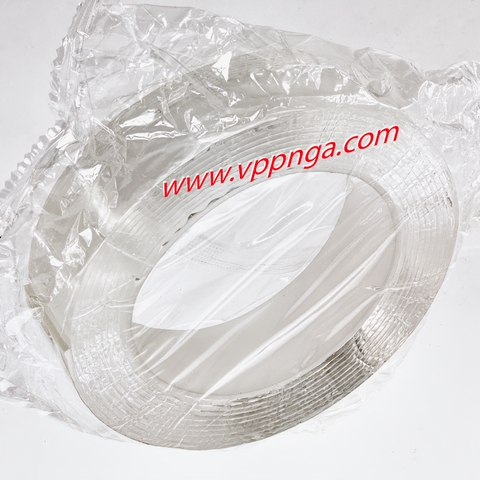 Băng keo 2 mặt trong 3cm (keo siêu dính)