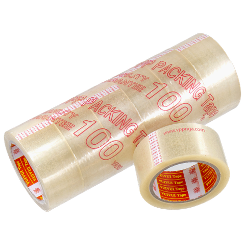 Băng keo trong nylon VuiVui 4,7cm (100 yard), dài 65m, 187gr (1 Cuộn) (T47x100L1-6)