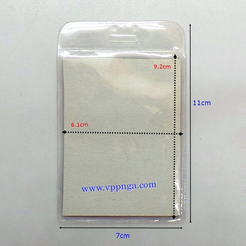 Bảng tên dẻo (030116) _đứng (10 Cái/b)