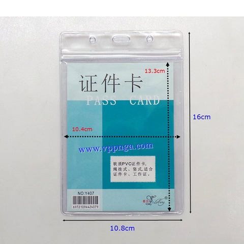 Bảng tên dẻo (10.5x16cm) No.Y407, 304