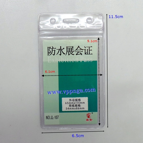 Bảng tên dẻo JL-107, JF107_ đứng (10 Cái/b)