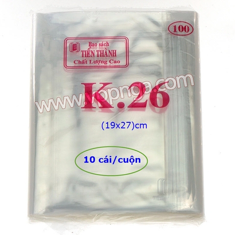 Nylon bao sách Tiến Thành, K26 (10c/cuộn)