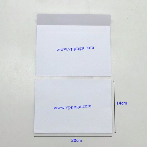Bao thư trắng (14x20)cm, {100cái}