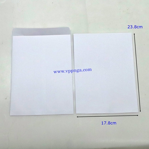 Bao thư trắng (18x24)cm, {100cái} A5 đứng