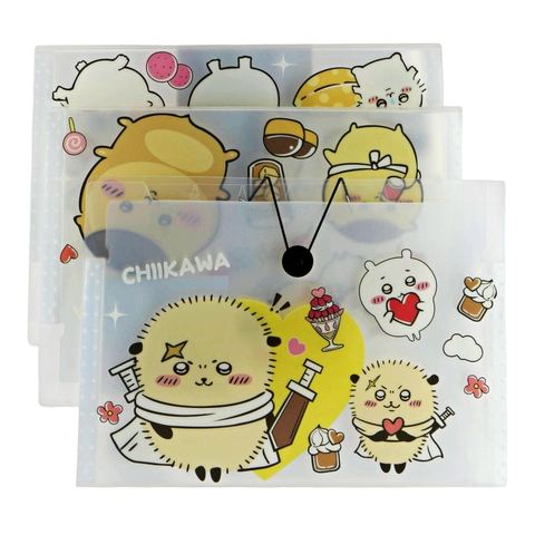 Bìa dây nhựa đựng hồ sơ 6 ngăn 8333