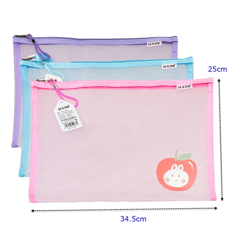 Bìa túi kéo lưới A4, HX-2066 (25x34.5)cm