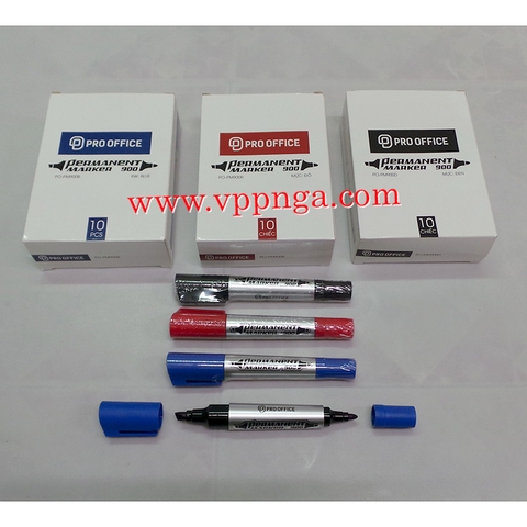 Bút lông dầu PO-PM900, đỏ