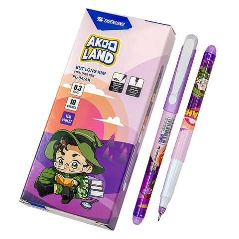 Bút lông kim FL-04/AK, tím