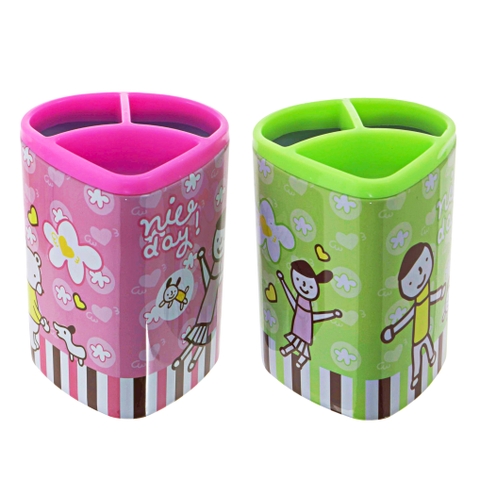 Kệ cắm viết nhựa Hình Tim G-801