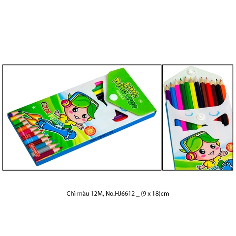 Chì màu 12M, No.HJ6612