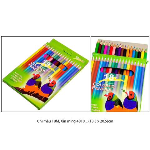 Chì màu 18M, Xin ming 4018