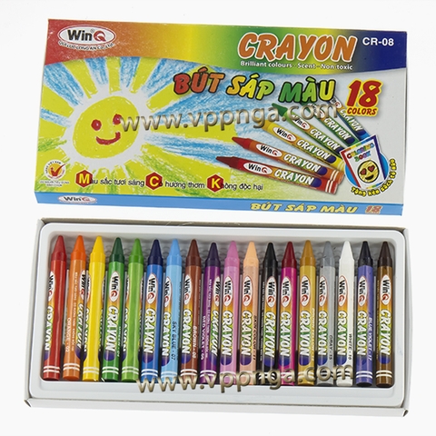 Chì màu sáp 18M, WinQ CR-08