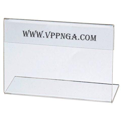 Kệ chức danh mica nhỏ (6x9)cm, {0121520}