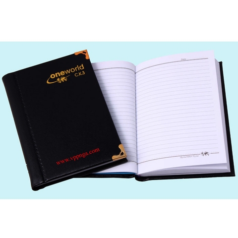 Sổ da CK3, kích thước (10x15)cm = 108 trang (1 cuốn)