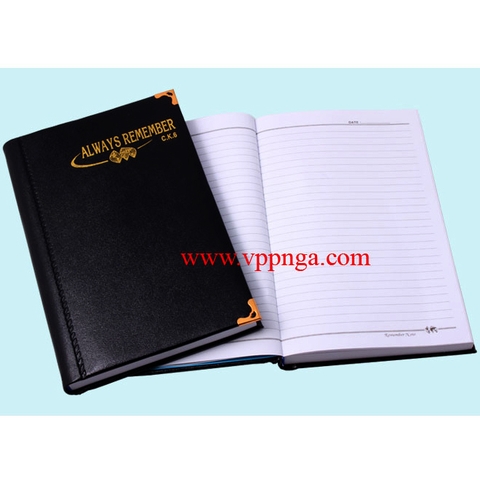 Sổ da CK6 DÀY, kích thước (13x20)cm = 200 trang (1 cuốn)