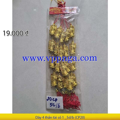 Dây 4 thần tài số 1 _5d/b (CP20)