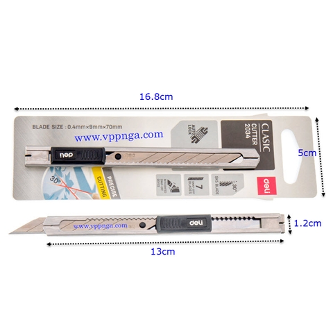 Dao rọc giấy Deli 2034