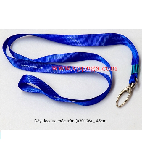 Dây đeo lụa móc tròn (030126), dương