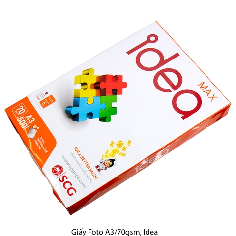 Giấy Foto A3/70gsm, Idea