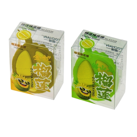 Gôm tẩy bút chì hình sầu riêng Tochain No.2336 (1 Cục)