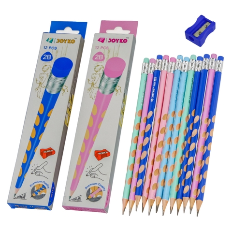 Viết chì Joyko 9922 {định vị} 2B (12 cây/hộp)