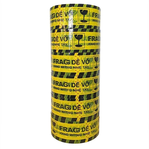 Băng keo Hàng Dễ Vỡ 4,7cm (100 yard) (1 Cuồn) {1.1kg/1 cây}