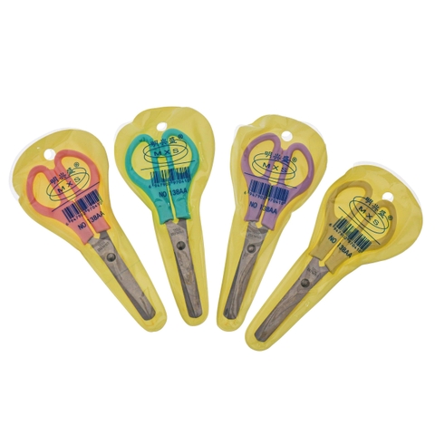 Kéo cắt giấy màu Pastel dành cho học sinh No.138AA (5x13cm) (1 Cây)