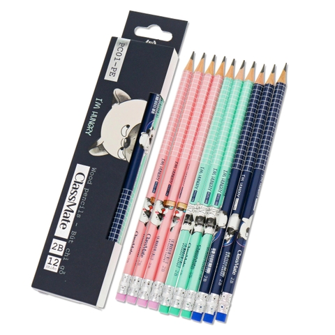 [CÓ VAT] Bút chì chuốt 2B ClassMate PC01-PE (12 Cây/Hộp)