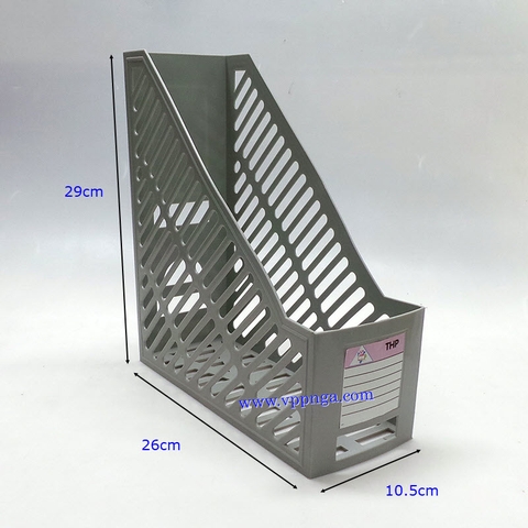 Kệ xéo 1 ngăn nhựa, xám TTM