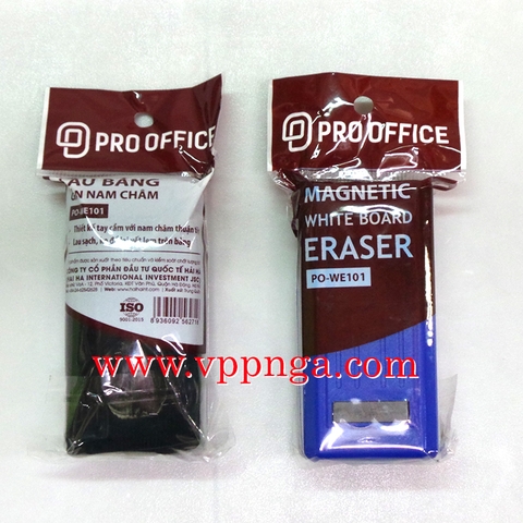 Miếng chùi bảng Pro office PO-We101 nam châm