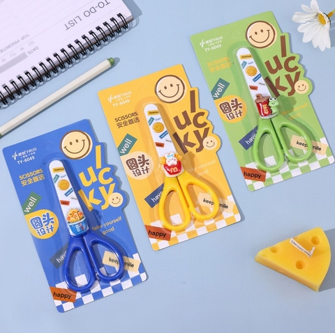 Kéo Nhựa Cắt Giấy Litte Frog 6049 (1 cây)