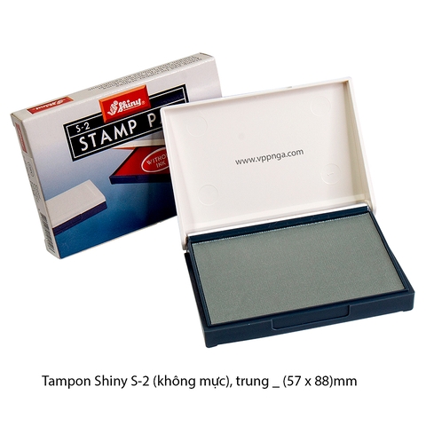Tampon Shiny S-2 (không mực), trung